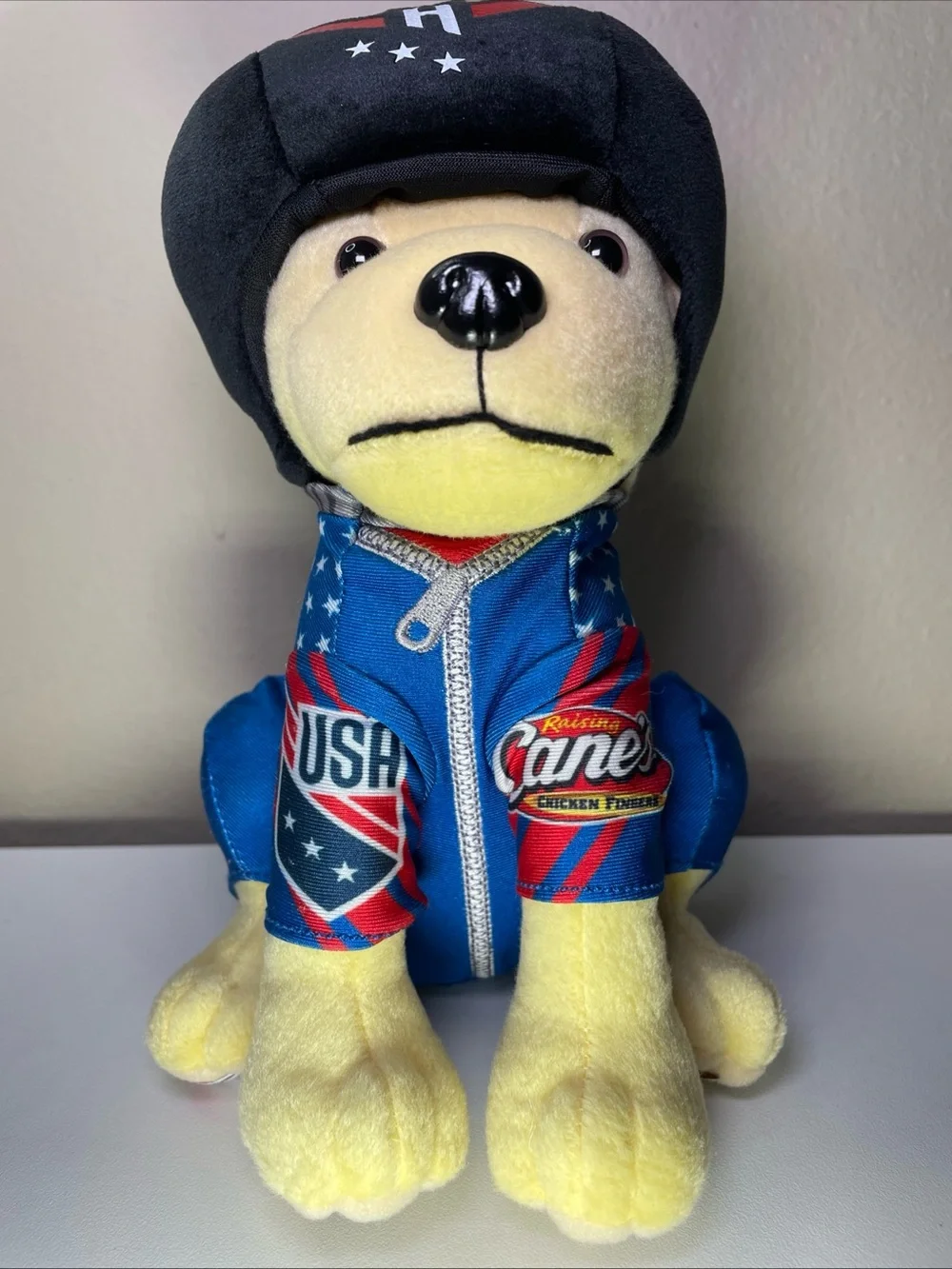 Raising Canes USA Plush Dog stuffed animal 2026 Bobsled Collectirs Edition